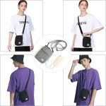 Small Crossbody Bag for Men, Mini Messenger Bag Shoulder Bag for Phone Passport - Image 2